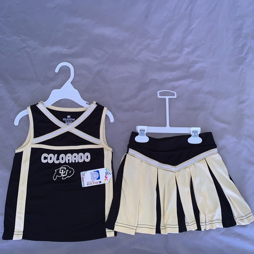 Girls Colorado Cheerleading set